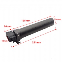 M110导气座+快拆消音