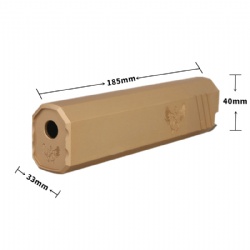 BD 鱼鹦消音器 （7.0625INCH 短款）